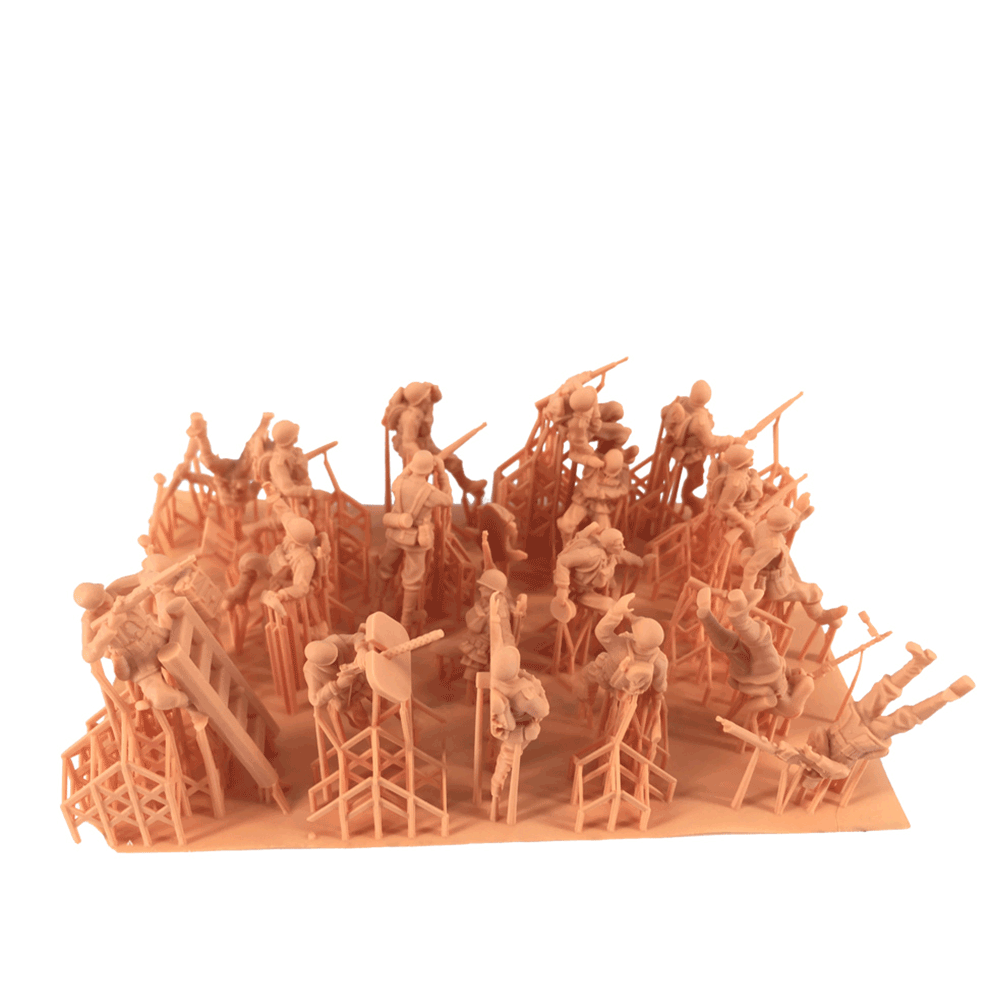 Concept Prototype Sculpture Sample Custom 3d Printing Facotry SLA 3d printing service