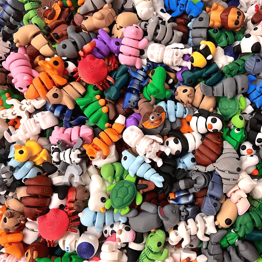 FDM Pla Bambu Lab Multicolor Toy Wholesale 3d Printing Service