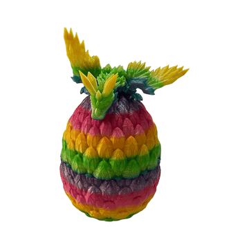 Candy Color Crystal Dragon wholesale custom FDM PLA 3d printing service